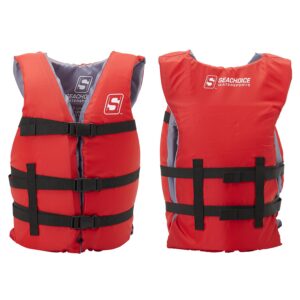 Seachoice 85453 General Purpose Vest
Red, Adult