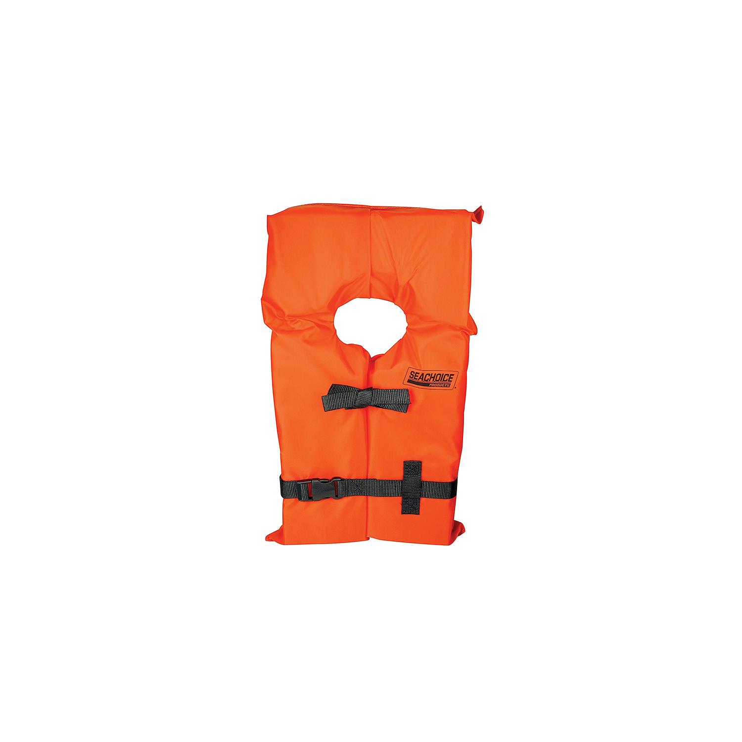 Seachoice 85560  Type II Life Vest - Youth, Orange - Image 4