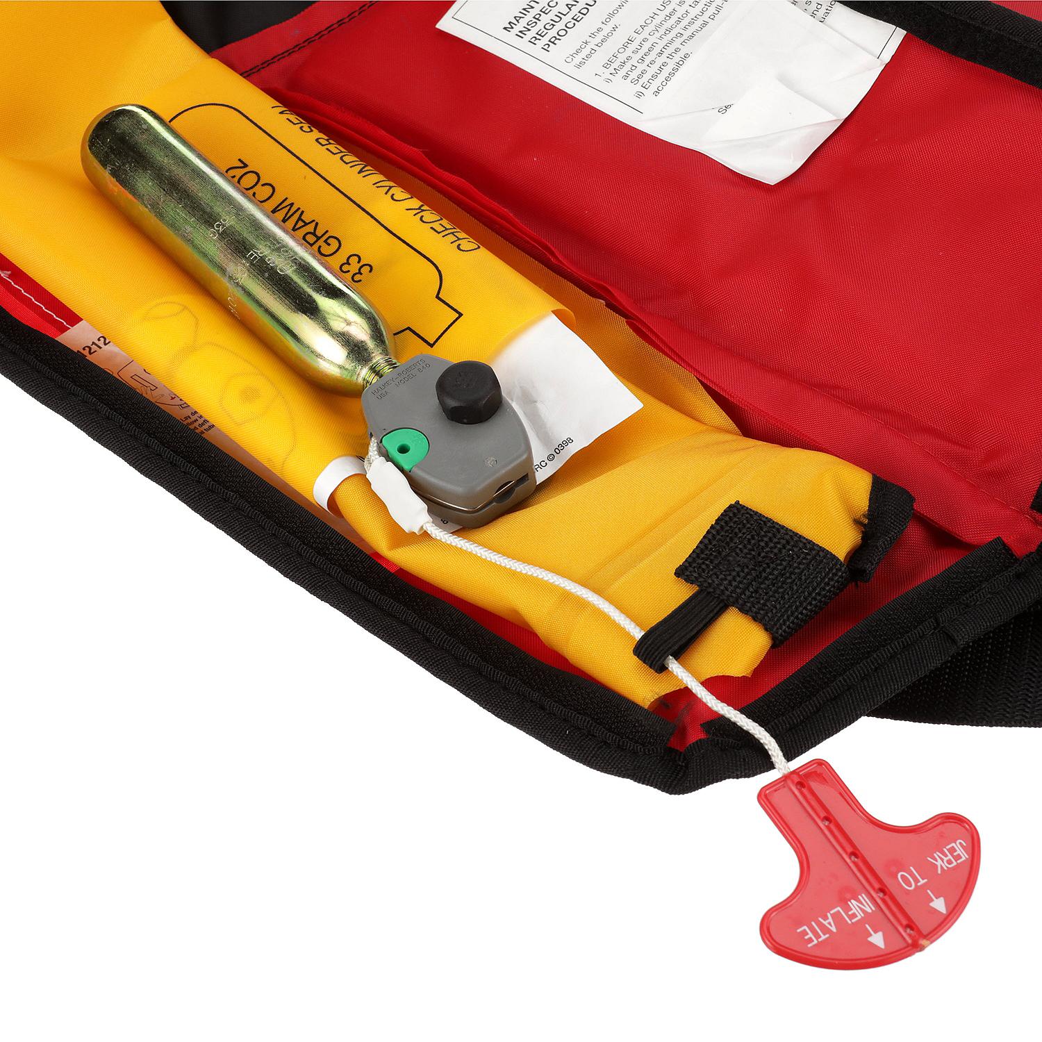 Seachoice 85830 Type V Inflatable PFD 33G Manual, Red/Black - Image 2