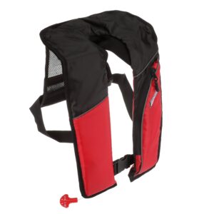 Seachoice 85830 Type V Inflatable PFD 33G Manual, Red/Black