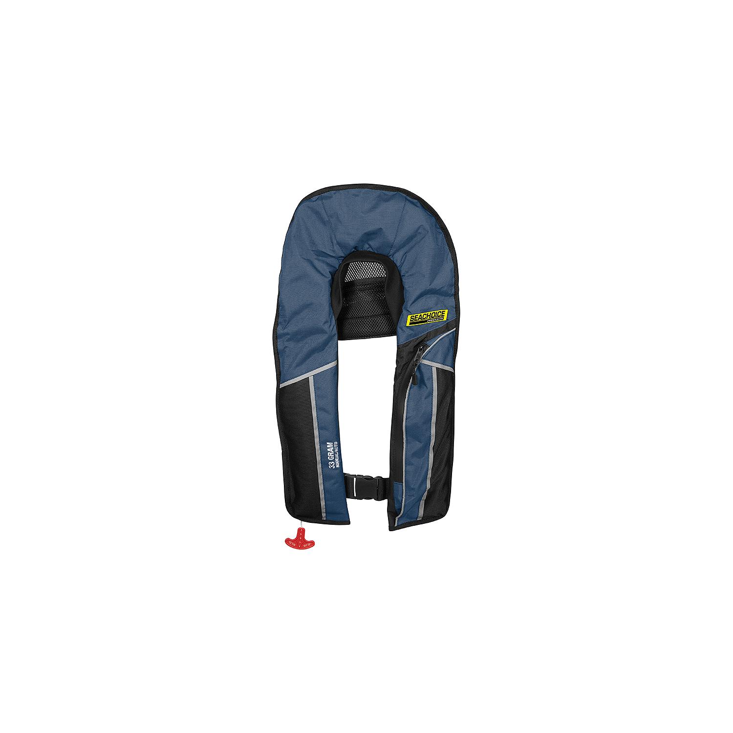 Seachoice 85863 Type V Premium Rip-Stop Inflatable PFD Adult Universal, Blue