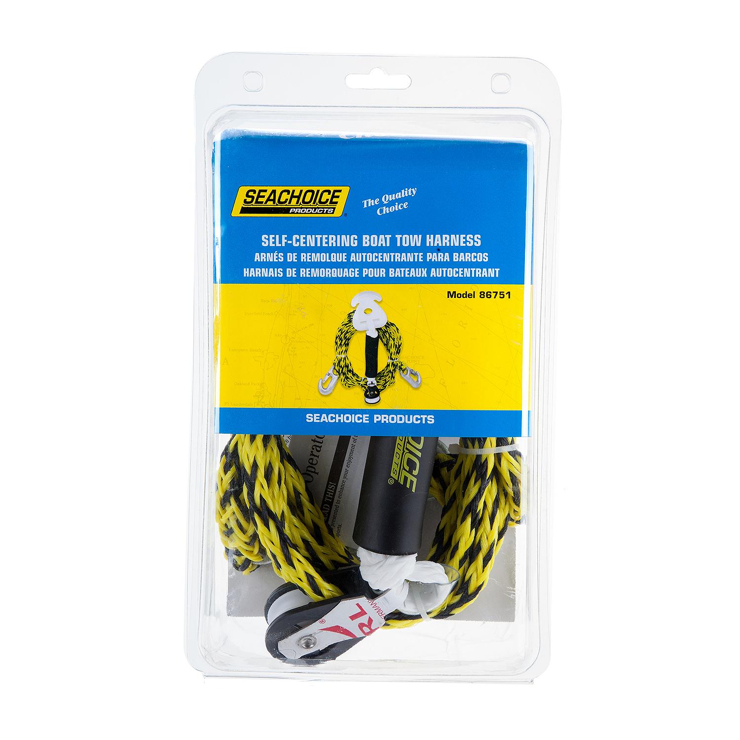 Seachoice 86751 Self-Centering Tow Harness, 12', Tows Up to a 2-Rider Tube - Image 2