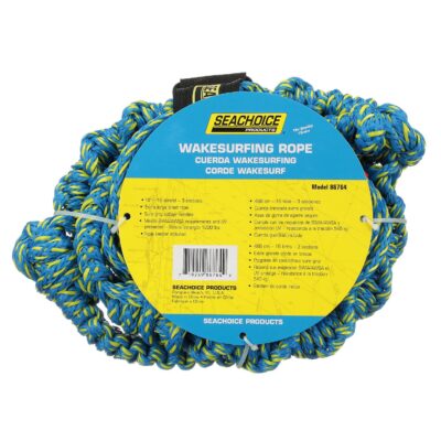 Seachoice 86764 3-Section Wakesurfing Rope, 16', 5-1/2" Handle with Textured Rubber Grip - Image 4