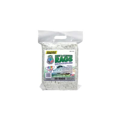 Seachoice 90023 Lint-Free Paint & Cleaning Rags, 50-ct. Bag - Image 5