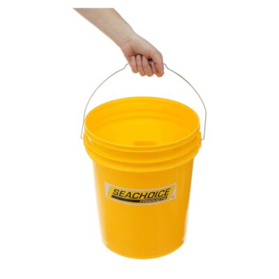 Seachoice 90120 5-Gallon Utility Bucket With Handle, Yellow - Image 5