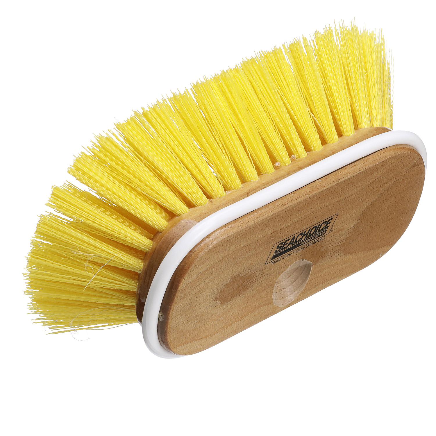 Seachoice 90581 Deck Brush with Bumper and Threaded Adapter, Medium - Image 6
