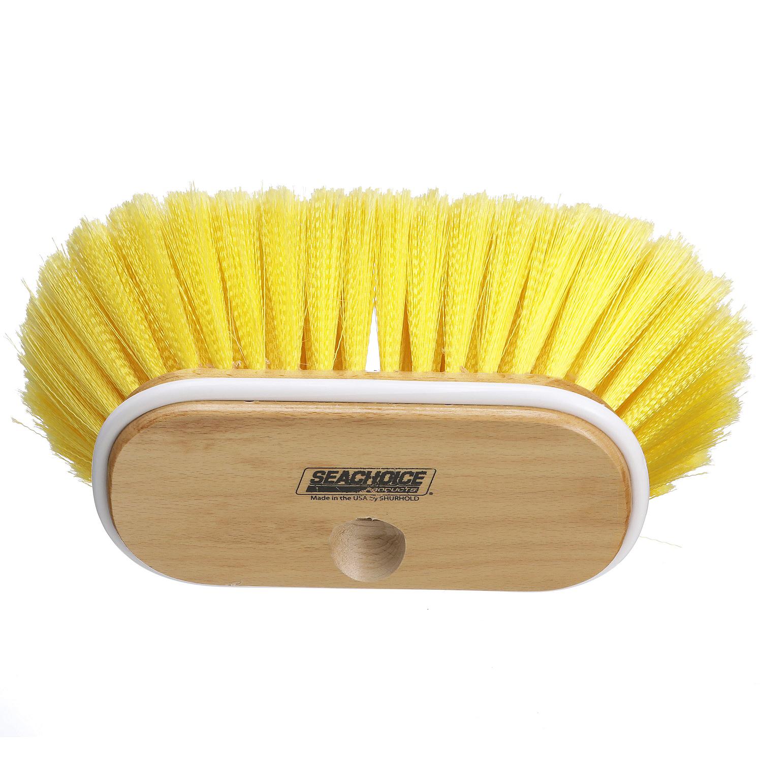 Seachoice 90591 Deck Brush with Bumper and Threaded Adapter, Soft - Image 7
