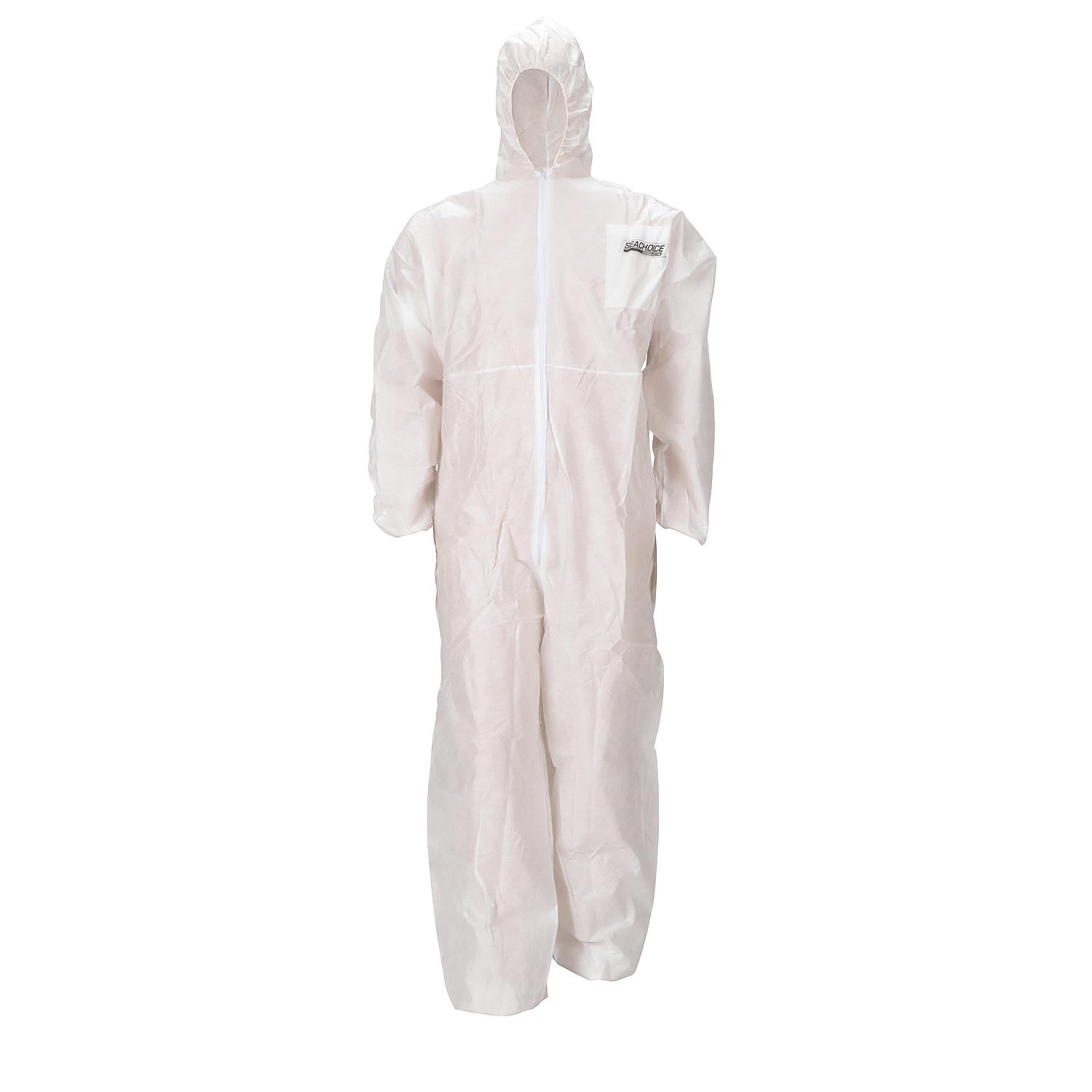 Seachoice SMS Breathable Disposable Paint Suit With Hood - Image 6