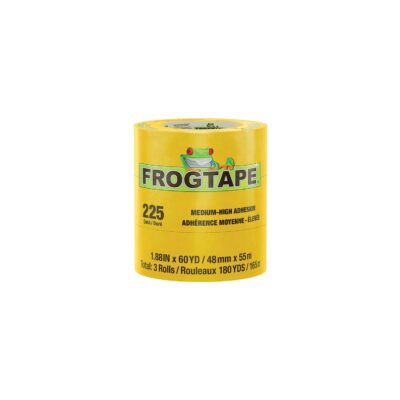 Shurtape 105322 Frogtape 225 Gold Performance Grade Masking Tape, 2" x 180', Gold