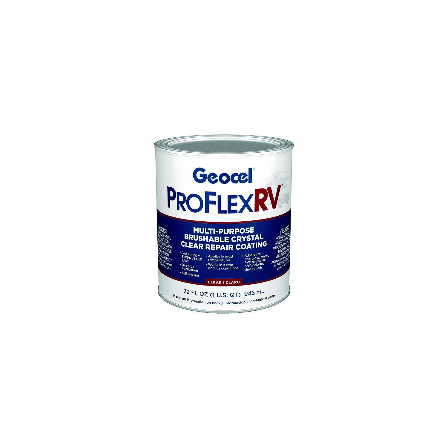 Geocel Pro Flex Instant Roof Repair, Qt. White