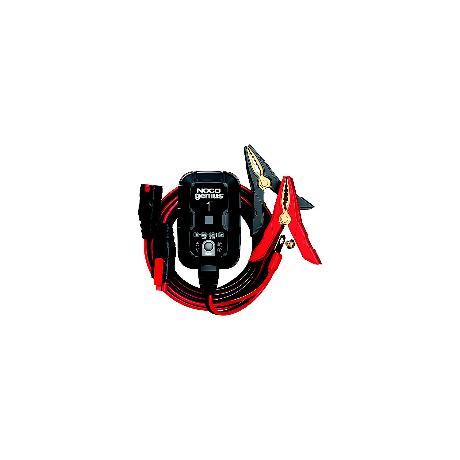 Noco Genius GENIUS1 Battery Charger And Maintainer, 1 Amp