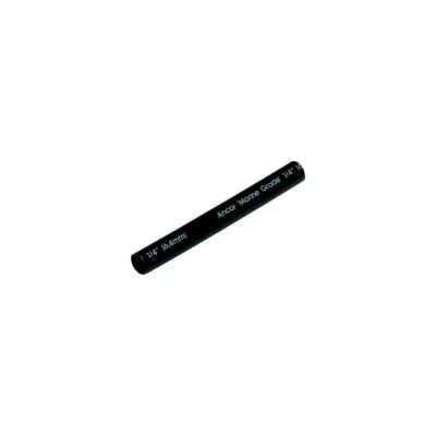 Ancor 303124 Marine Grade Adhesive Lined Heat Shrink Tubing, 1/4" x 12" , Black, 10/Pk