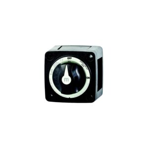 Blue Sea 606200 Battery Switch Mini 4-Position w/Knob, Black