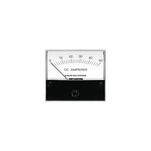 Blue Sea Systems 8022 DC Analog Ammeter - 0-50A With Shunt