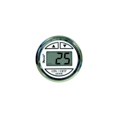 Faria Digital Depth Sounder, Chesapeake SS White w/In-Hull Transducer