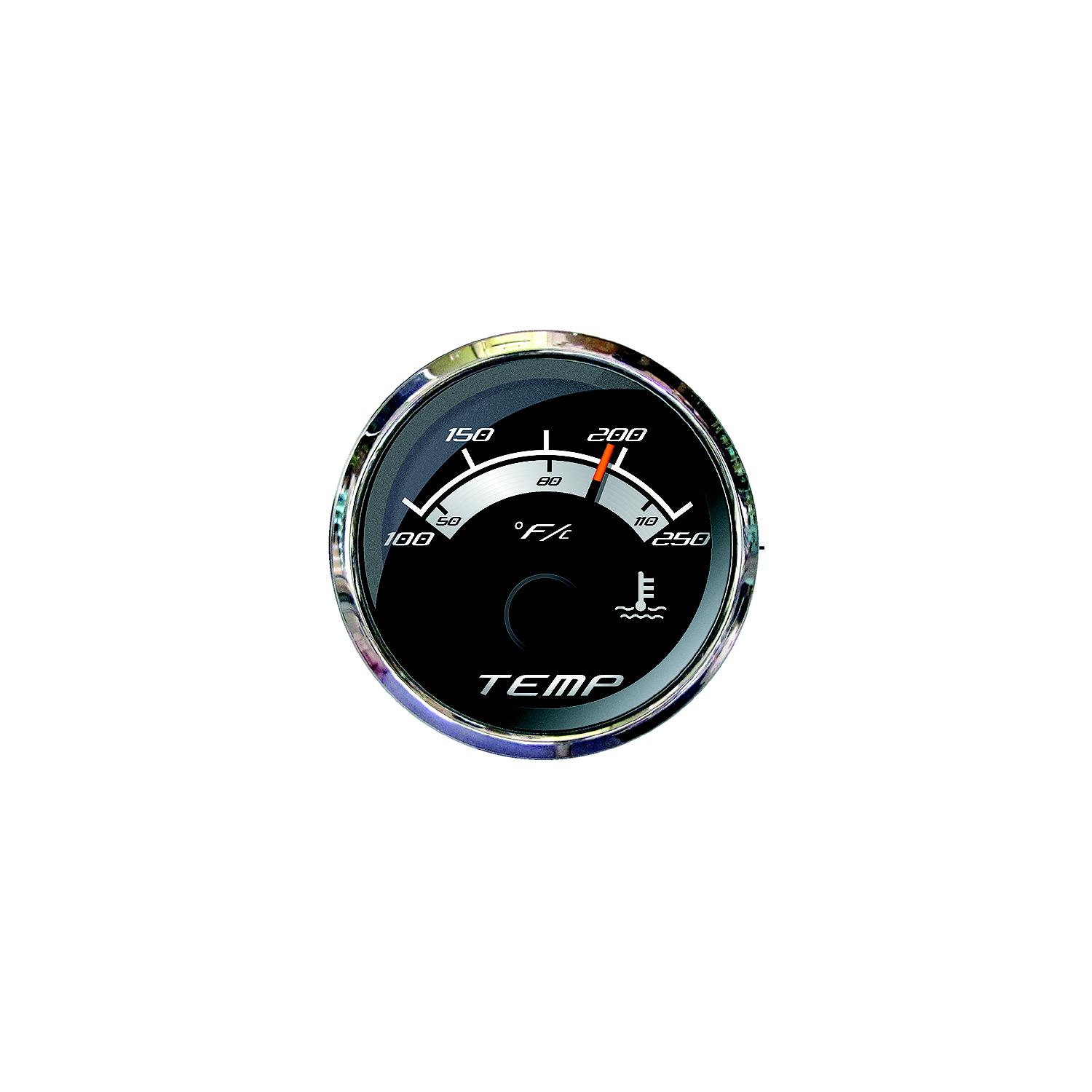 Faria F22017 Platinum 2" Gauge - Water Temp