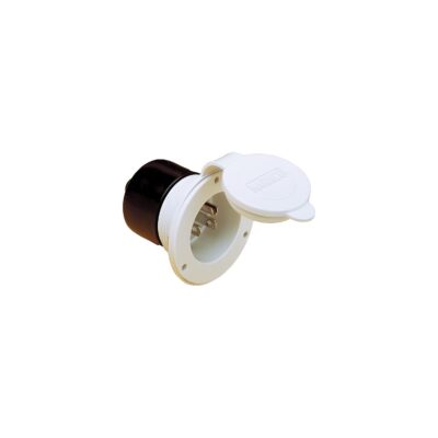 Park Power 150BBIWRV Power Inlet, 15A White