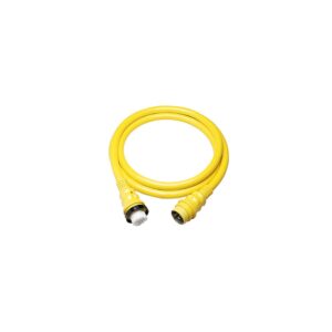 Marinco 50 Amp 125V Standard ShorePower Cordset, Yellow