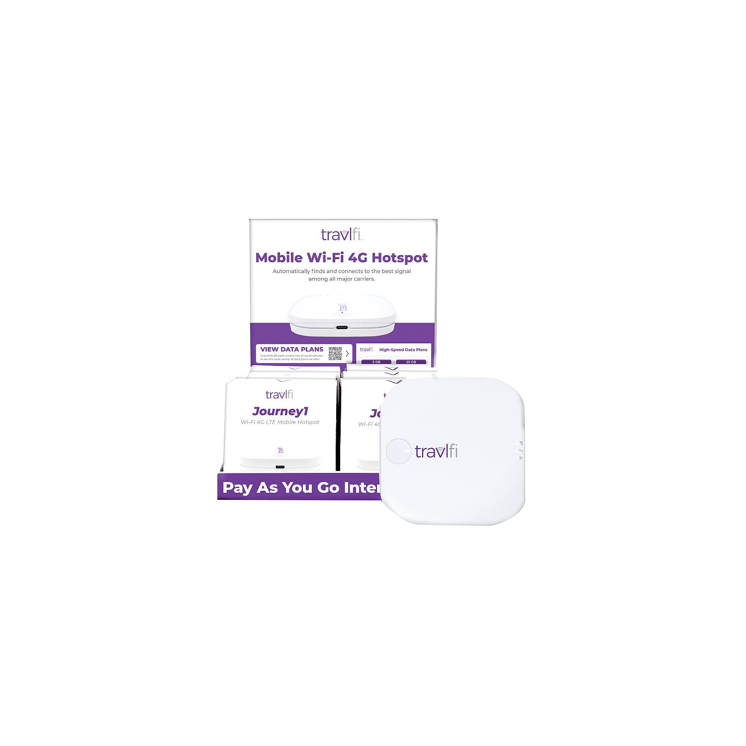 Pace 700010PACK Travlfi Journey1 Wi-Fi LTE Mobile Hotspot, 6/pk w/Display - Image 2