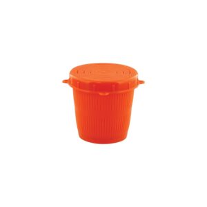 Scotty 672 0.5L Vented Bait Jar, Florescent Red, 100/case