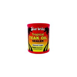 Starbrite 87916 Tropical Teak Sealer, Natural Light, Pt.