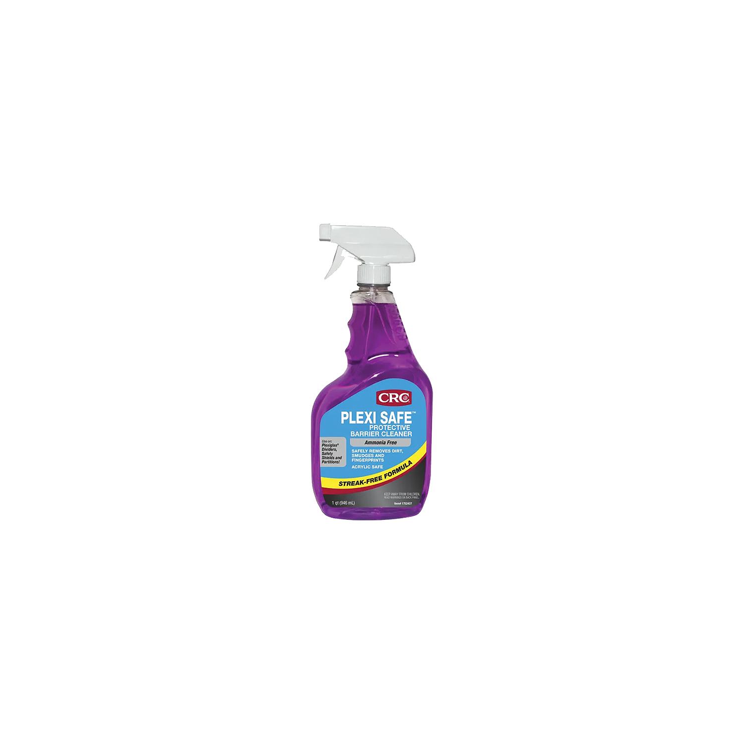 CRC 1752437 Plexi Safe Protective Barrier Cleaner, 32 oz.