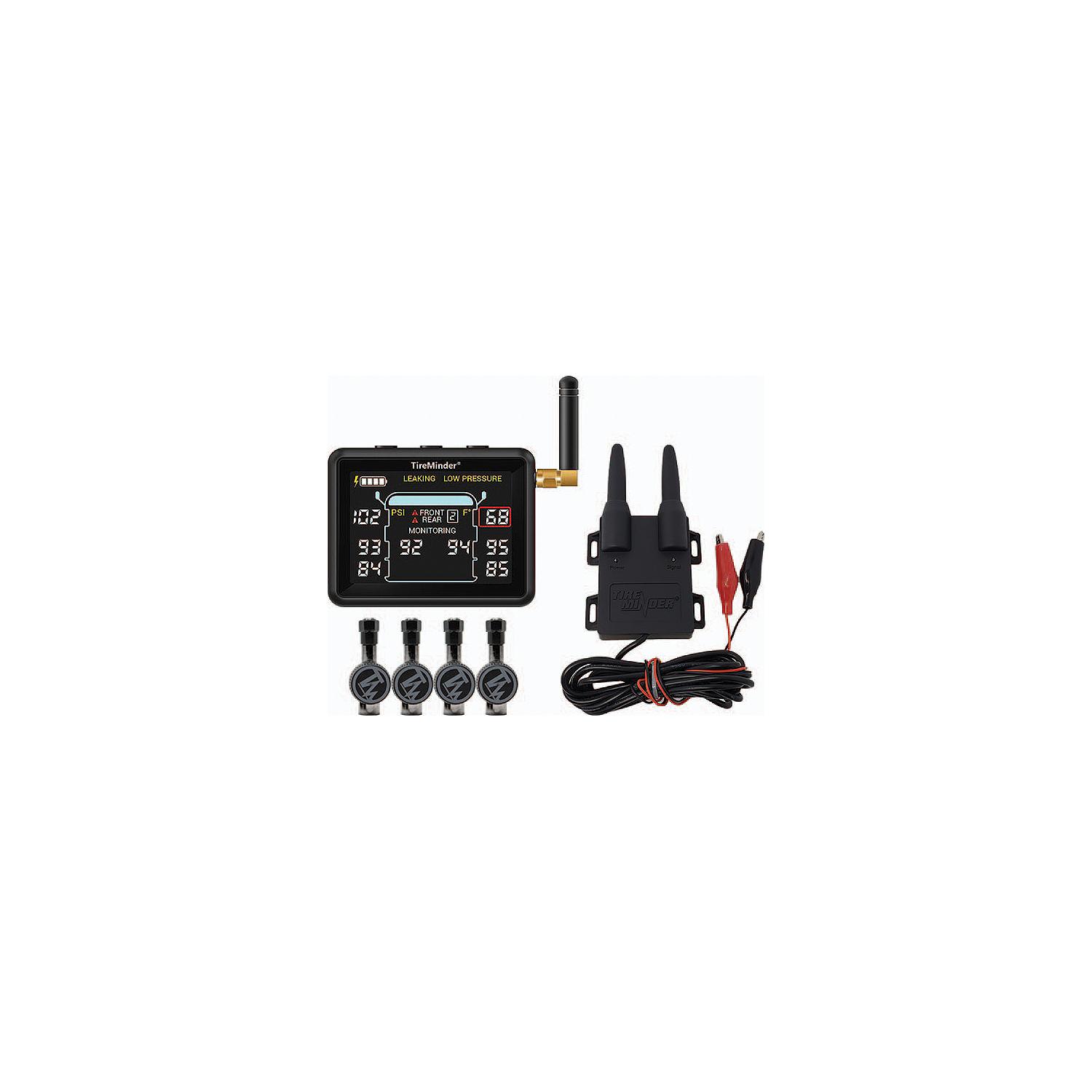 Minder TM22164 Tireminder I10 Tire Pressure Monitoring System + Rhino Booster w/6 Flow-Thru Transmitters