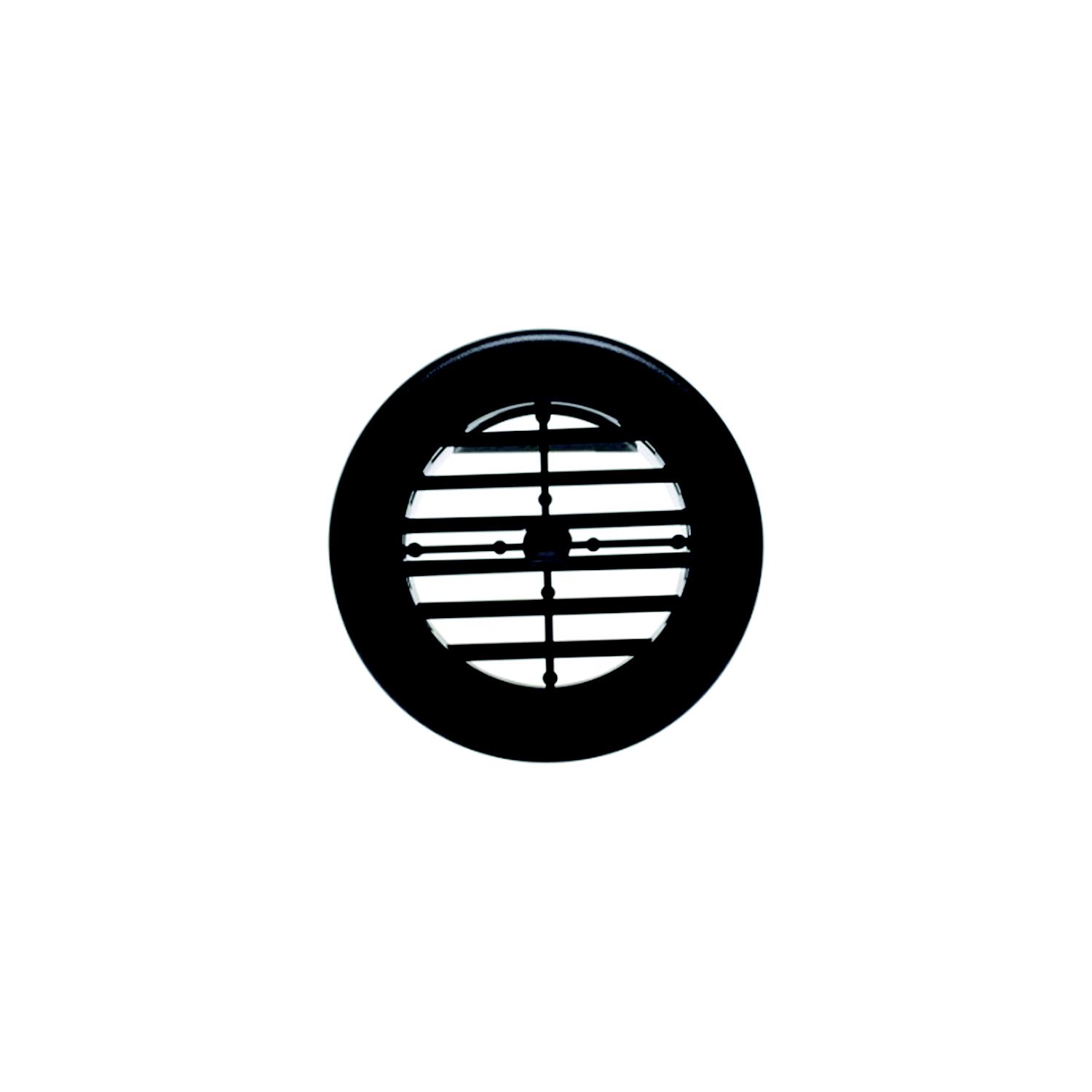 Valterra Non-Dampered Heating & A/C Register, Black