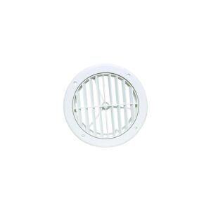 Valterra 5" Louvered A/C Vent, White