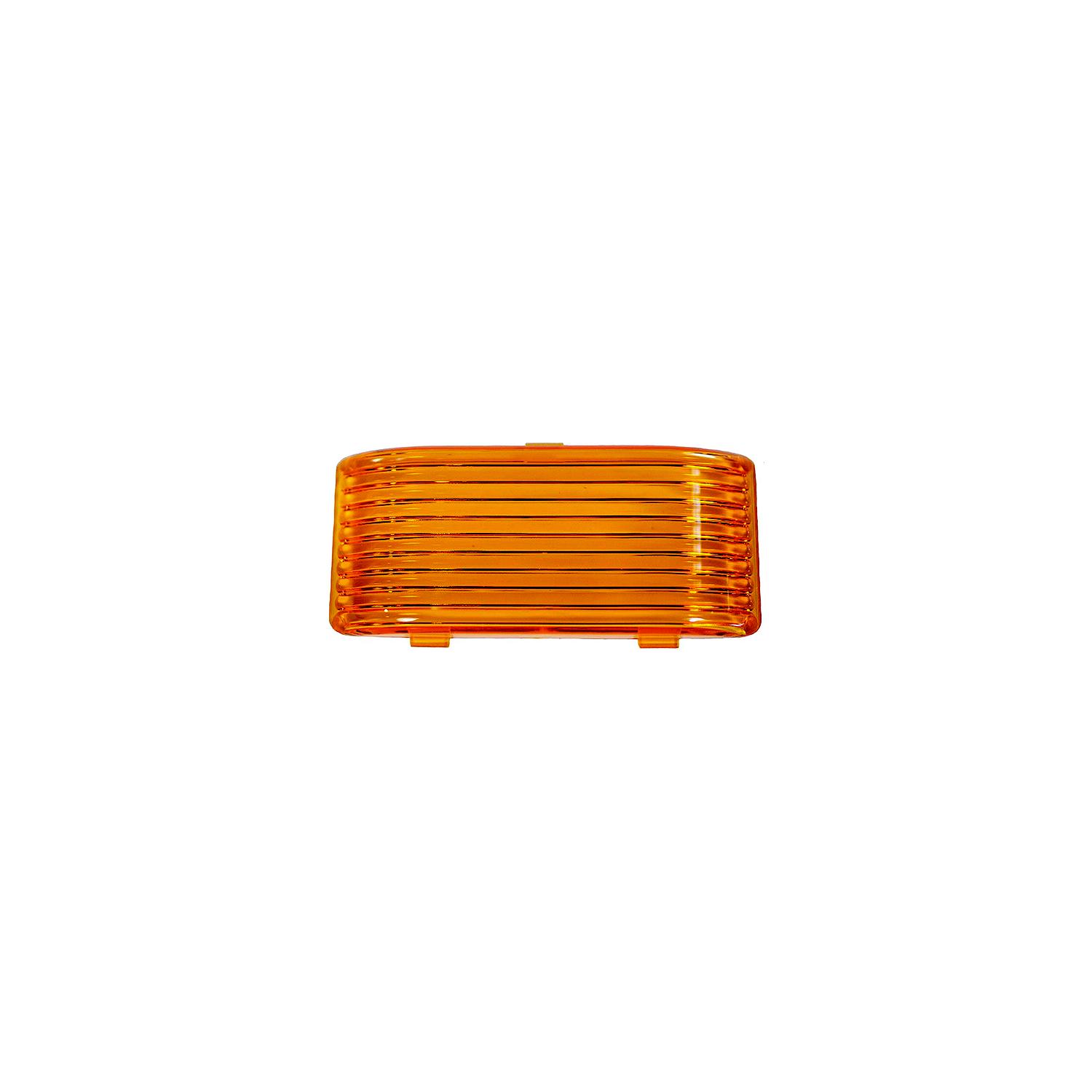 Valterra DG71261VP Porchlight Replacement Lens, Rectangular, Amber