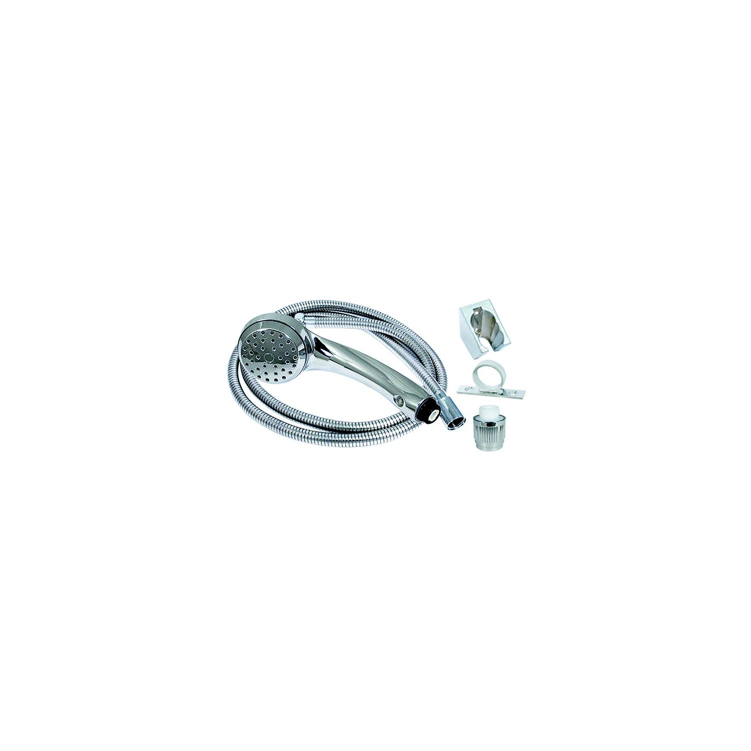 Valterra Phoenix Airfusion Hand Held RV Camping Outdoor 60" Shower Hose & Bracket Kit