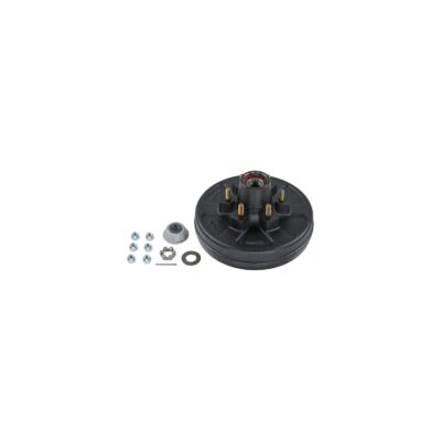 Lippert 12" Brake Drum Hub Kit with Installed Bearings - 6 on 5-1/2", 1/2" Studs, 6,000-lb. Axles #2024013262