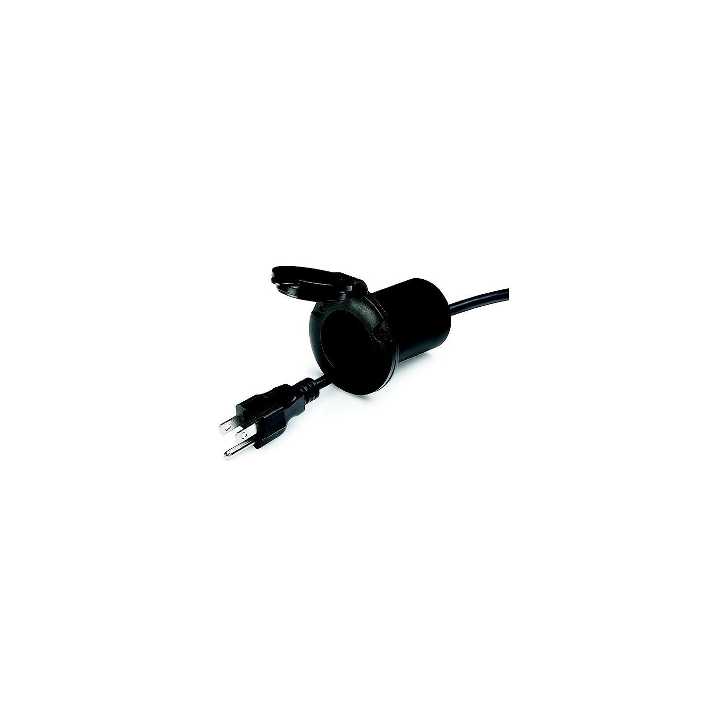 Guest 150PHW Universal AC Plug Holder, White - Image 2
