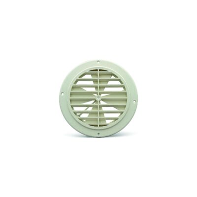 B&B Molders 94275 Ceiling Grill, White w/ Damper