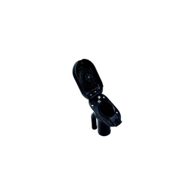 Black Plastic Gas Fill & Tank Vent w/Angled Neck - Image 2