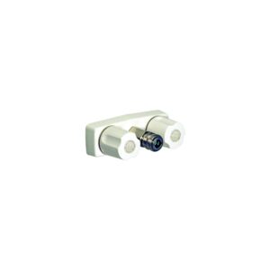 Valterra Phoenix PF213246 White Finish Two Handle RV Shower Faucet w/Quick Connect Fitting