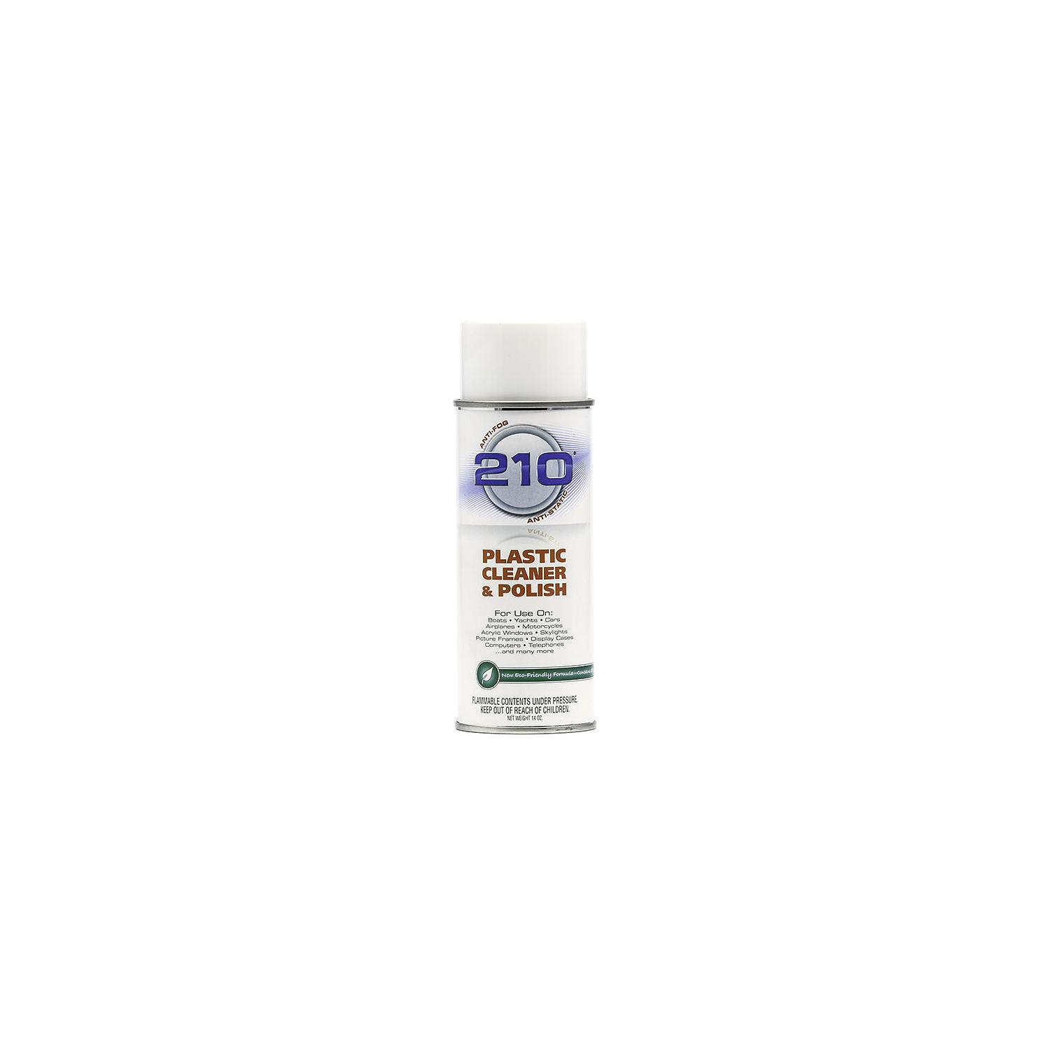 210 Plastic Cleaner/Polish, 14 oz.