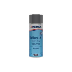 Interlux YBA063A16 Trilux 33 Antifouling Paint, Spray Can, Black