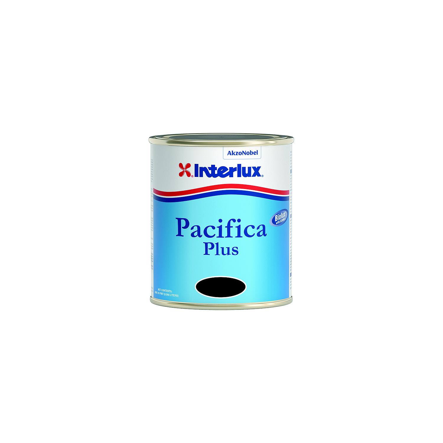 Interlux YBB263P Pacifica Plus Bottom Paint, Black, Pt.