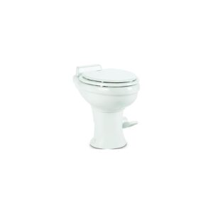 Dometic 320 Series Standard Height Toilet w/o Sprayer, White