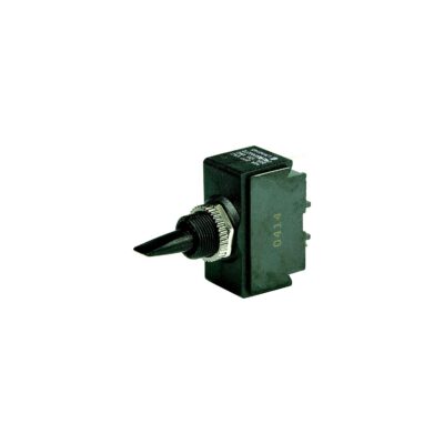 BEP 1001903 Plastic Handle Toggle Switch, On-Off-On, SPDT, #632 Screw Terminals - Image 2