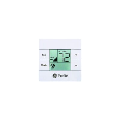 GE RGRWT2W Single Zone Wall Thermostat-S Series, White
