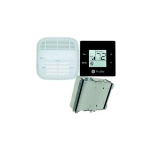 GE RVACSNKITB Electronic S Series Ceiling Assembly Kit. Non-Ducted, black